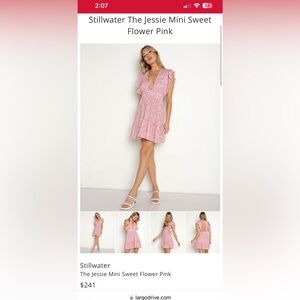 WEDDING SEASON: Stillwater Mini dress. Worn 1x for an hour, dry cleaned & ready